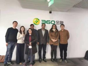 Company Visit to 360 Finance Beijing
