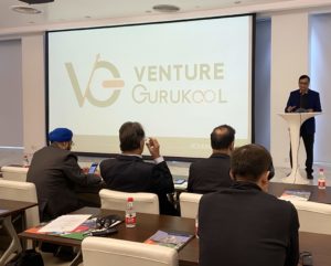 Mr. Mahendra Swarup, Founder, venturegurukool Gurukool presenting his views.